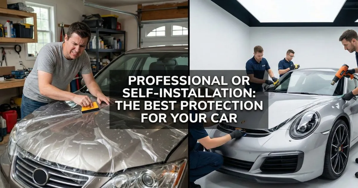 Professional or Self-Installation: The Best Protection for Your Car